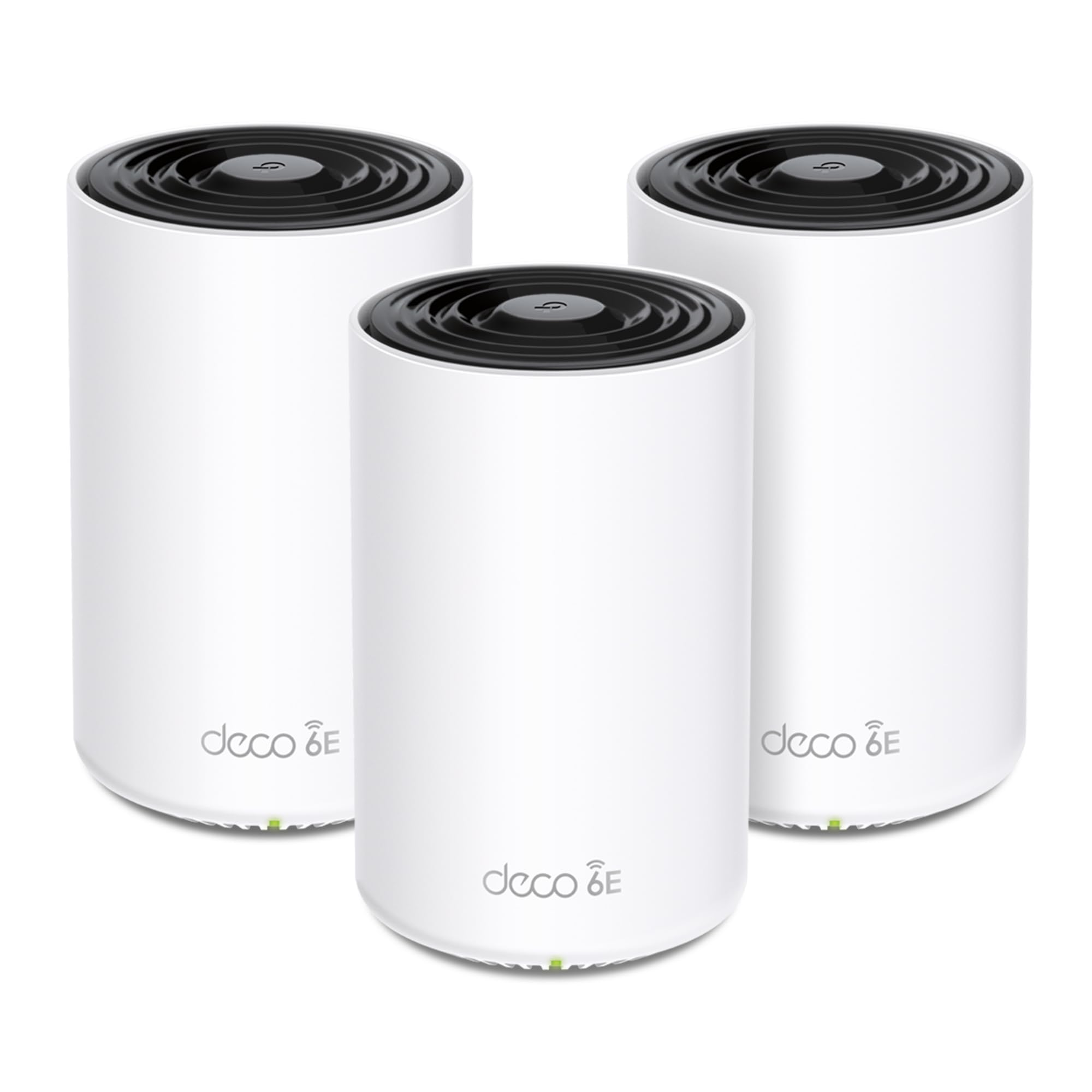 TP-Link Deco XE70 Pro AXE4900 Tri-Band WiFi 6E Mesh WiFi System, 3-Pack | 2.5G WAN/LAN Ports, 4.9 Gbps Wi-Fi 7,200 Sq. Ft Coverage, Connect up to 200 Devices, 6 GHz Band