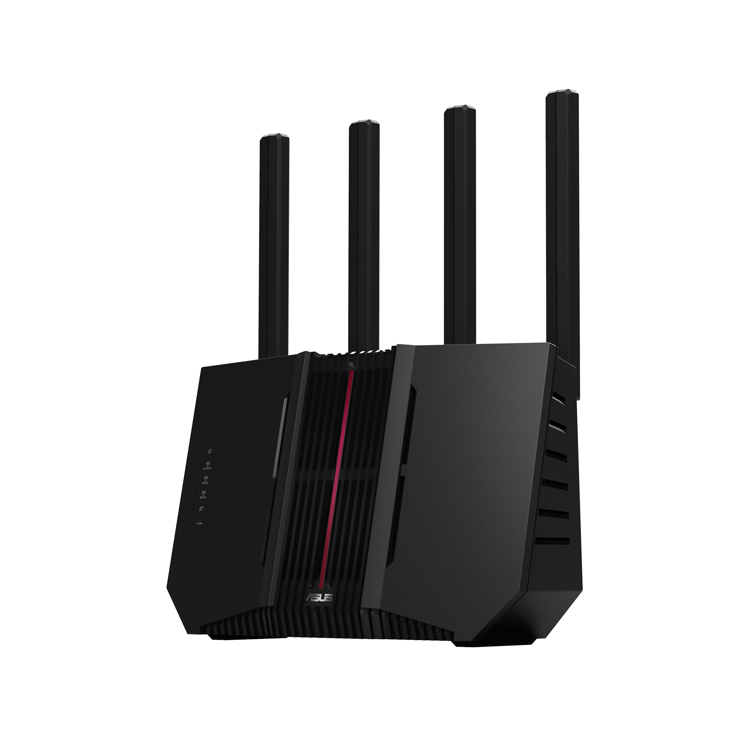 ASUS RT-BE9700 WiFi 7 Router - Tri-Band (6GHz), 9.7 Gbps, x2 WAN, Mesh | Coverage up to 2,500 Sq. Ft., Subscription Free Network Security, Parental Controls Included, 2.5G Port x4, VPN support